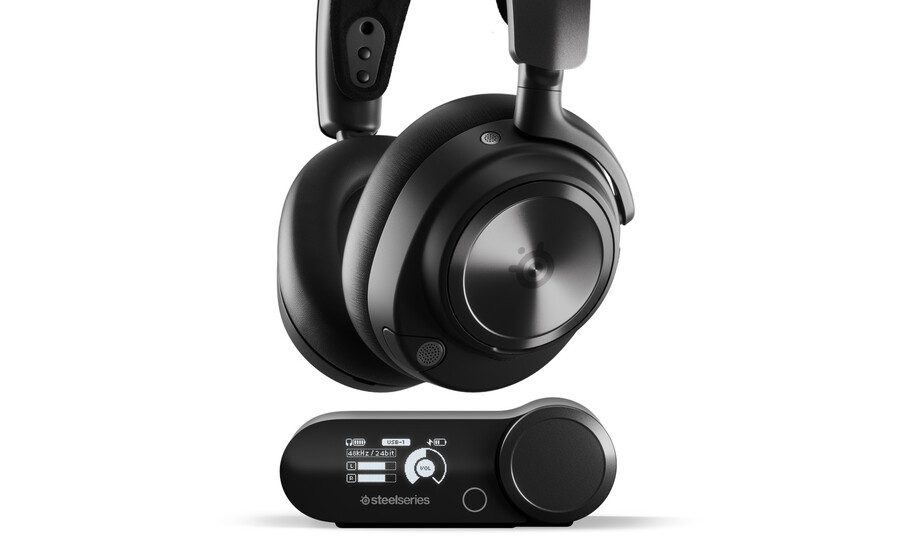 arctis nova pro wireless pour pc et playstation - boîte légèrement abîmée