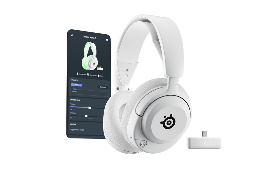 arctis nova 5x wireless - blanc